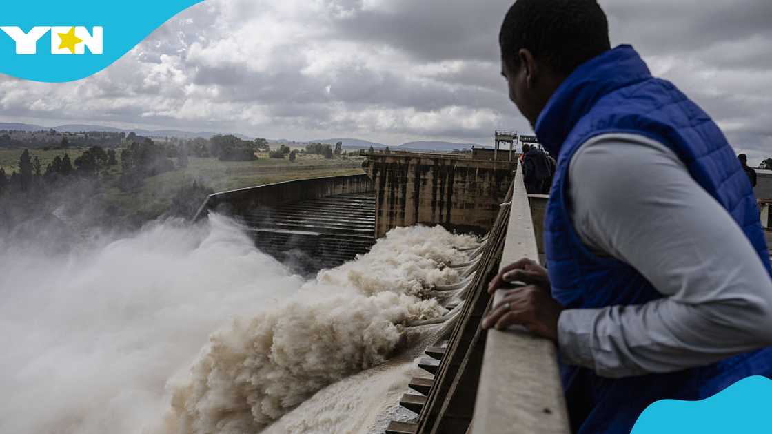 Ghana's Water Resources Commission, White Volta River, Bagre Dam, Burkina Faso