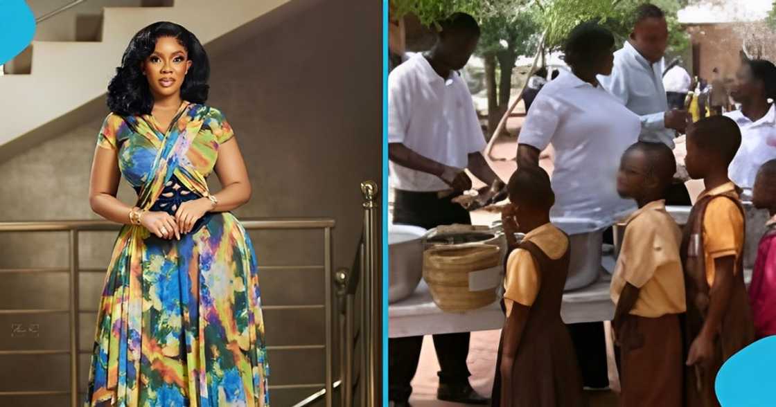 Serwaa Amihere, school feeding, caterers, government Serwaa Amihere, school feeding, caterers, government