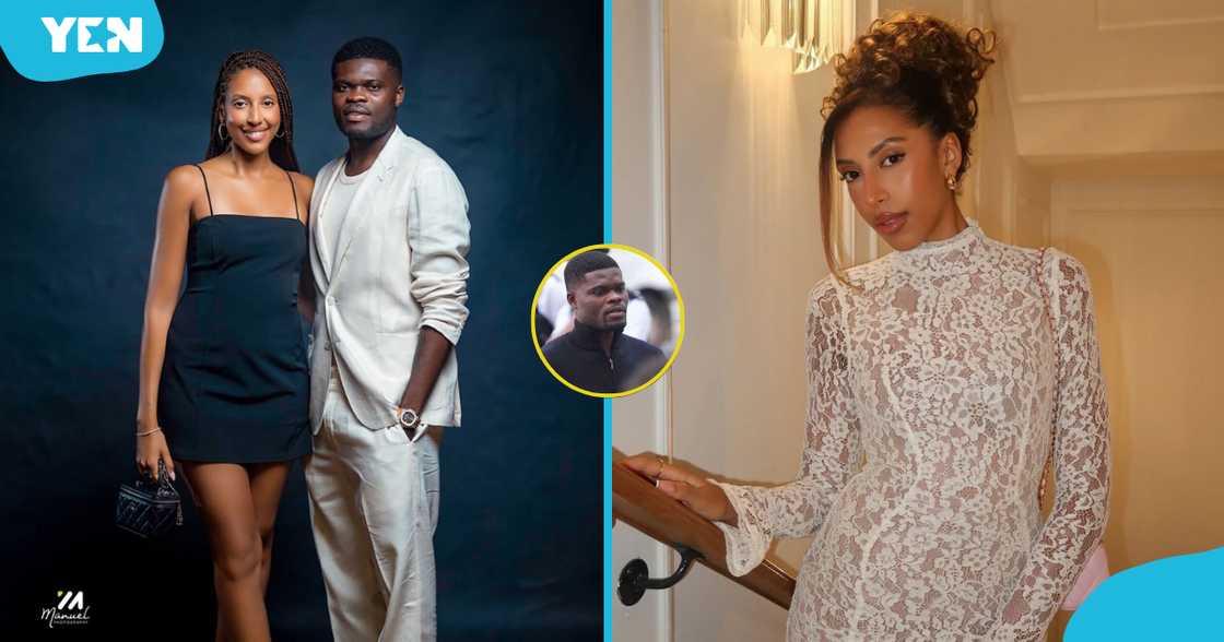 Janine Mackson, Thomas Partey, Arsenal, Ghana football player, Partey's lover Janine Mackson, Thomas Partey, Arsenal, Ghana football player, Partey's lover