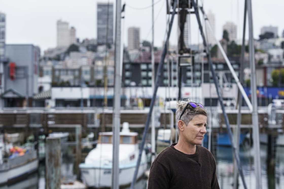 Fisherwoman Sarah Bates has seen her industry badly hit due to a ban on salmon fishing caused by California's drought Fisherwoman Sarah Bates has seen her industry badly hit due to a ban on salmon fishing caused by California's drought