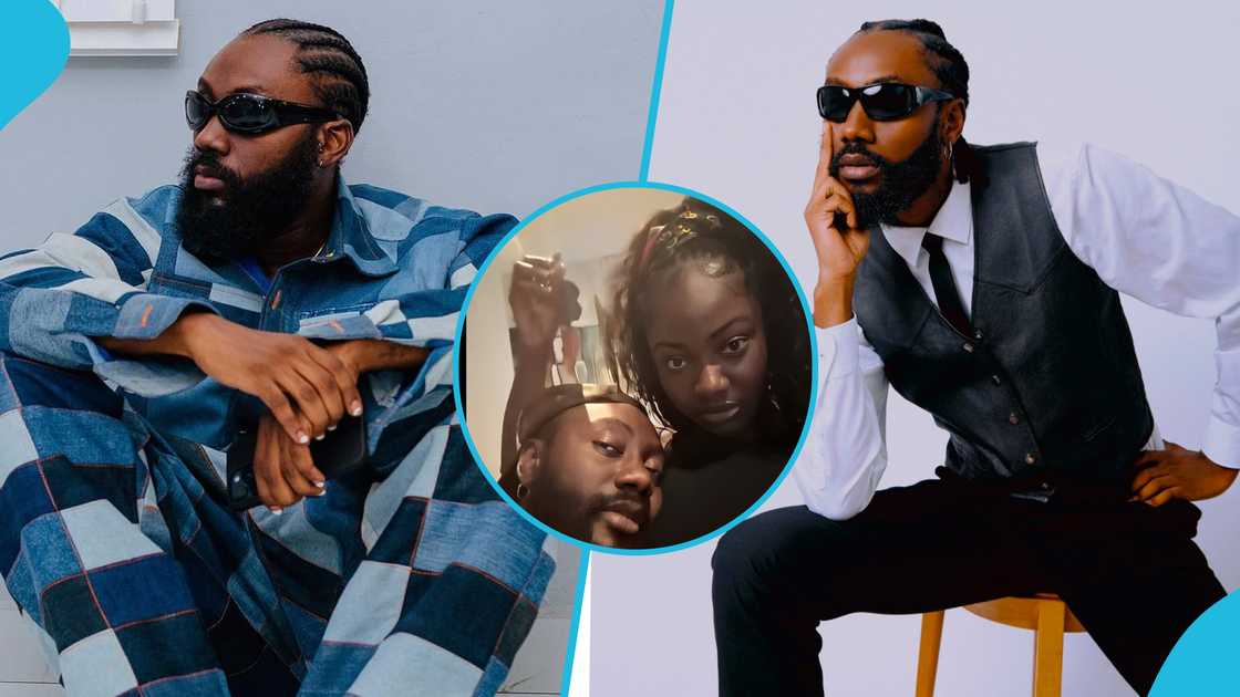 Pappy Kojo, Pappy Kojo flaunts new girlfriend, Pappy Kojo relationship Pappy Kojo, Pappy Kojo flaunts new girlfriend, Pappy Kojo relationship