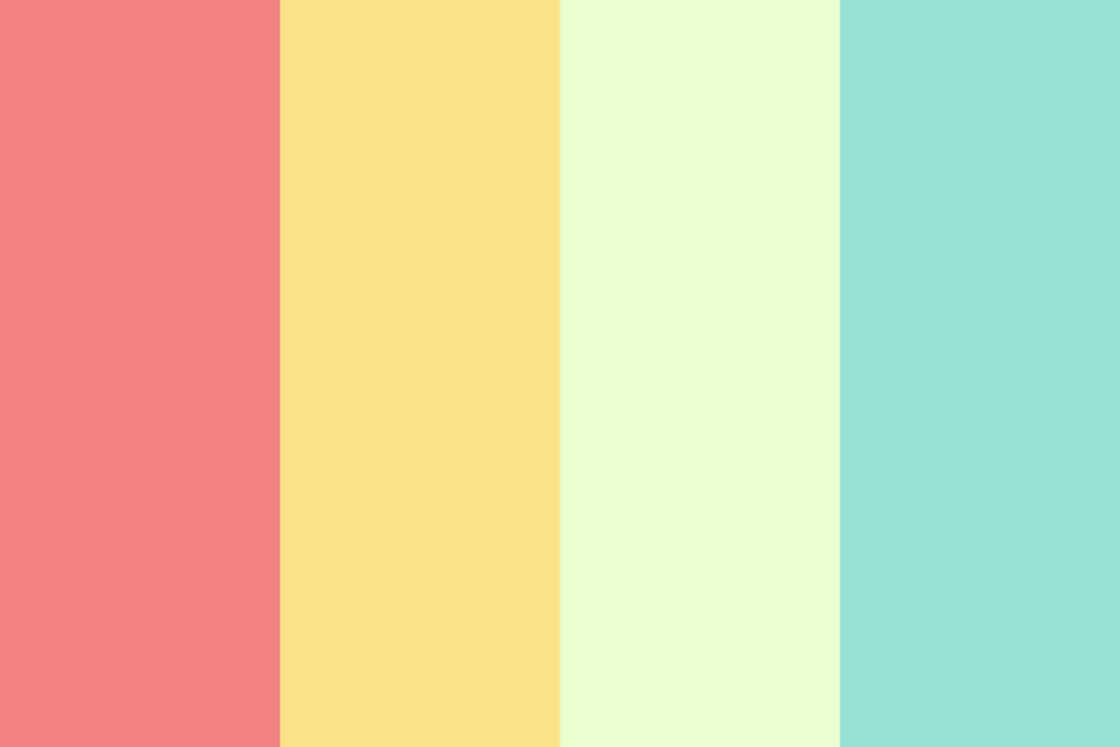 Pastel summer colours Pastel summer colours