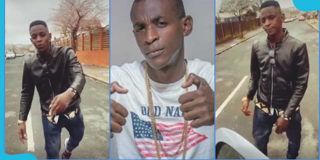 Too Much of Junka Town fame looks handsome and fresh in the UK Too Much of Junka Town fame looks handsome and fresh in the UK