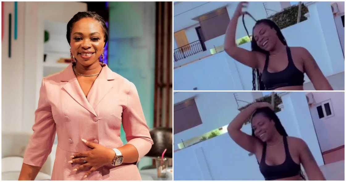 Michy slays in swimsuit at the poolside Michy slays in swimsuit at the poolside