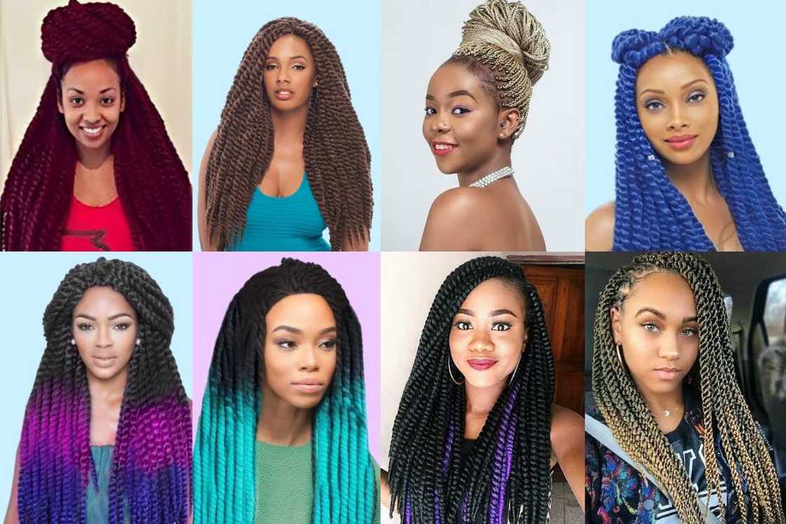 beautiful Afro twist braids hairstyles beautiful Afro twist braids hairstyles