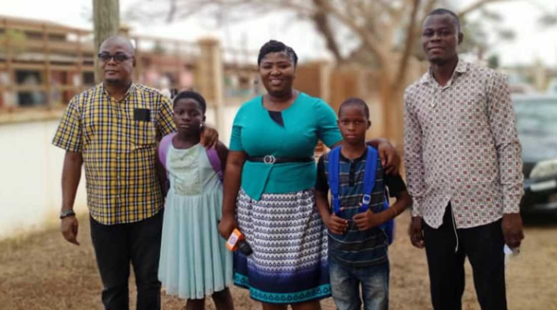 Missing but found children with Regina Asamoah