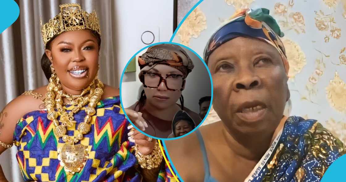 Shatta Wale's Aunt Blasts Afia Schwarzenegger For Insulting Shatta Wale's Mother (Video)