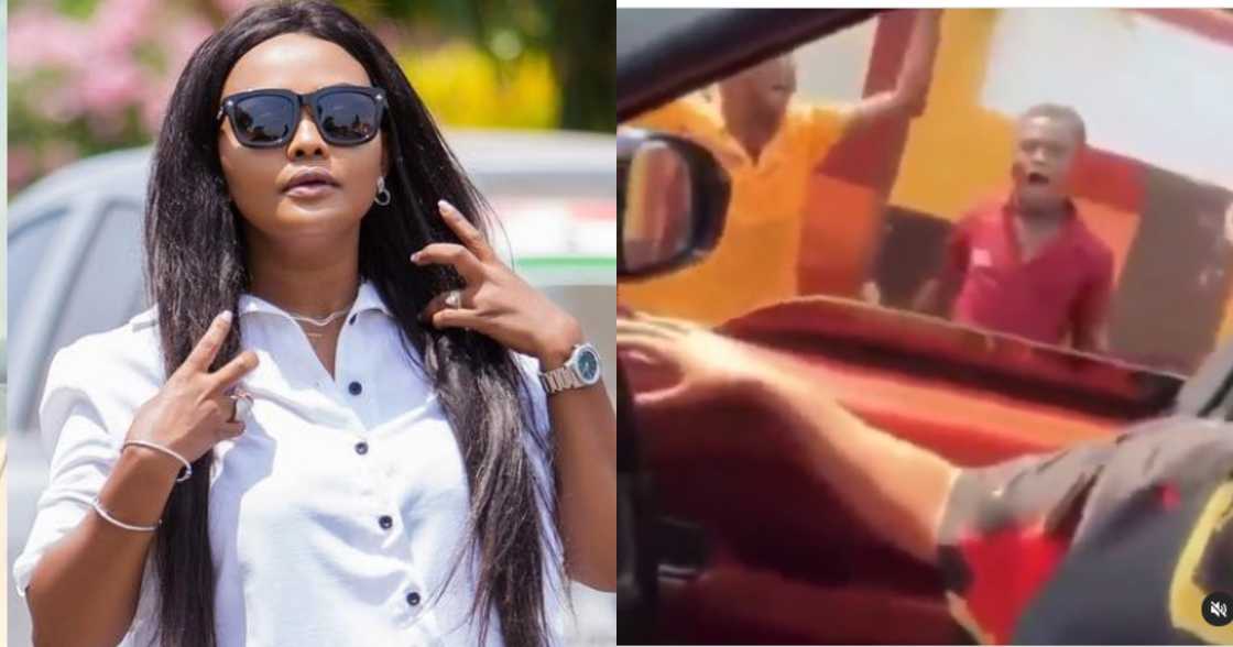 McBrown: Town boys Stop Actress While she Drives in town; Want to Appear on United Showbiz