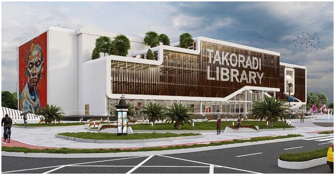 The design of the library The design of the library