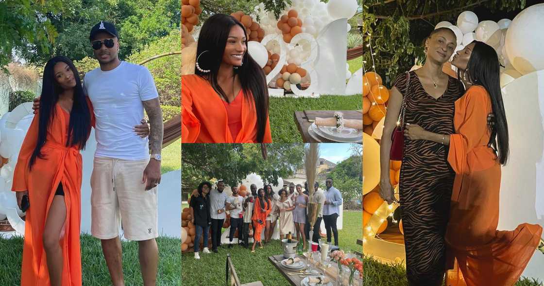 Imani Ayew: Abedi Pele's Only Daughter Celebrates Her 23rd Birthday With Her Mother And Dede Ayew; Photos Drop