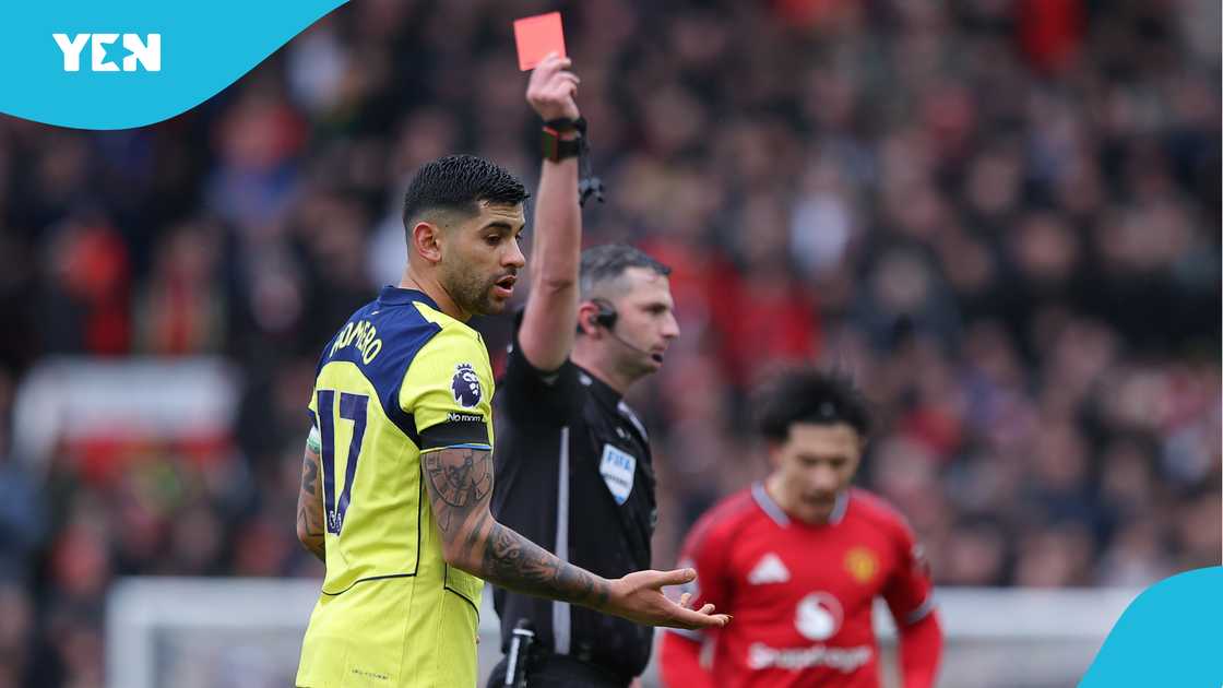 Why Romero is Handed Four-Game Suspension After Man Utd Red Card
