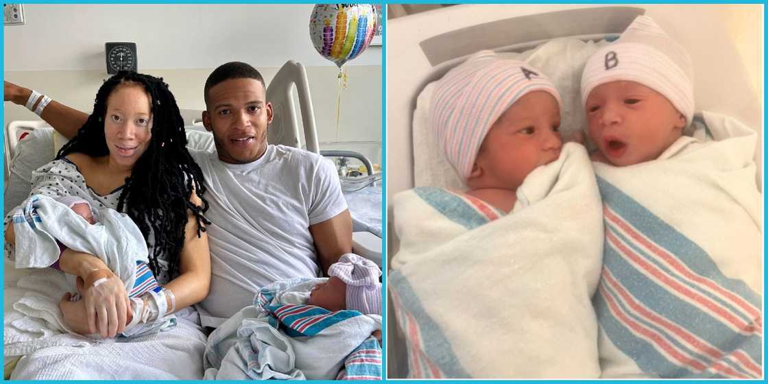 Parents share same birthday with twin children Parents share same birthday with twin children