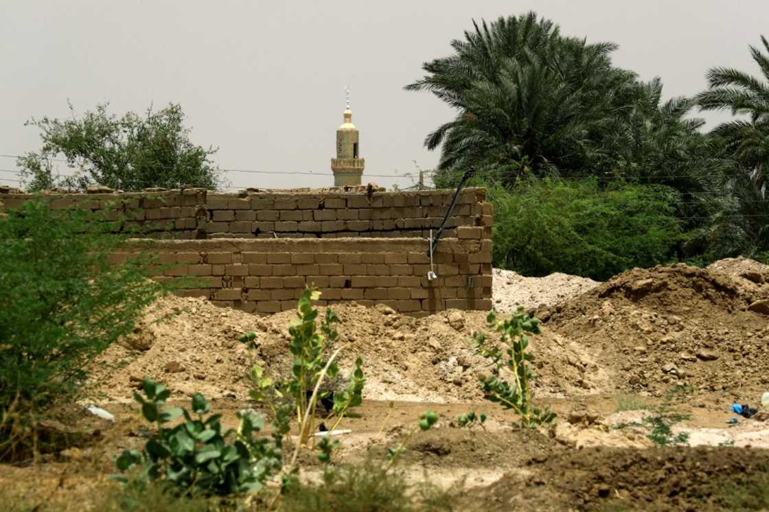 Gold mining residues are seen piled up near a residential area in the village of Banat in River Nile state, north of the Sudanese capital Khartoum. Sudan is one of the world's poorest countries, and gold mining remains a source of fast profits Gold mining residues are seen piled up near a residential area in the village of Banat in River Nile state, north of the Sudanese capital Khartoum. Sudan is one of the world's poorest countries, and gold mining remains a source of fast profits