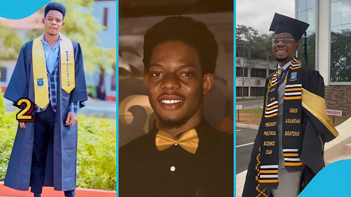 Obed Asamoah Boateng, University of Ghana, Momo Vendor, Tertiary Education, First-Class