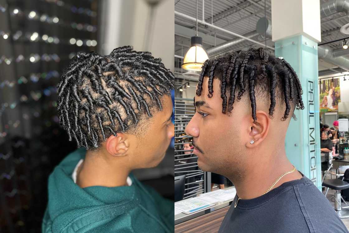 Short haircuts for black men