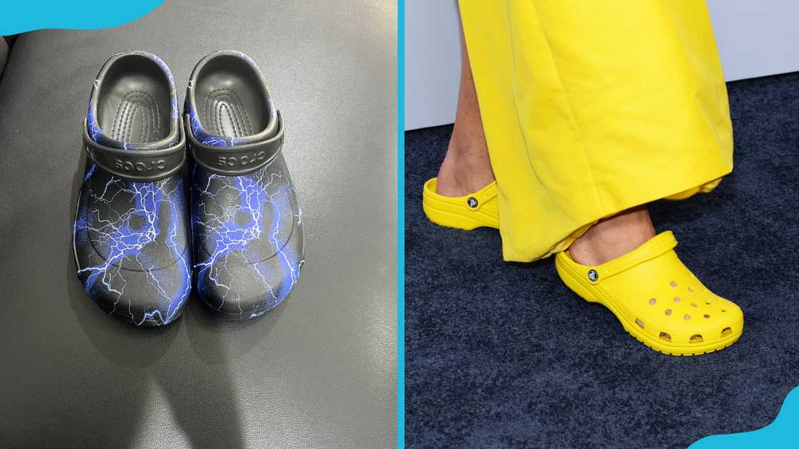 Balck and yellow crocs Balck and yellow crocs