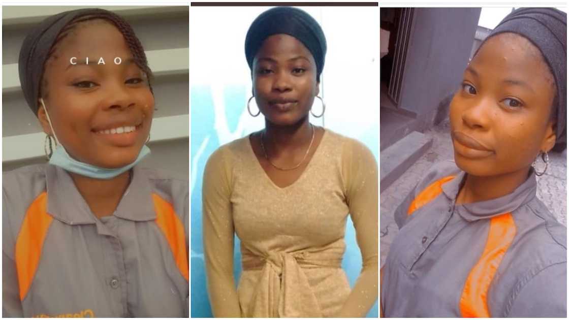 There was no money at home so I became a cleaner to save for university - Nigerian lady finally speaks There was no money at home so I became a cleaner to save for university - Nigerian lady finally speaks
