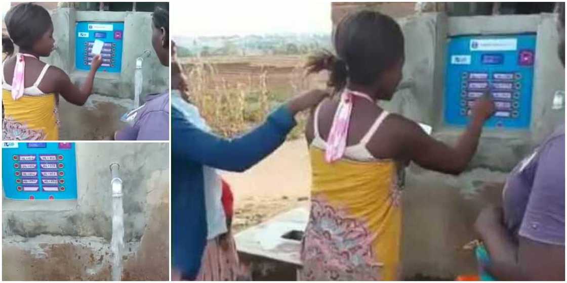 Nigerians react to video of water dispensing ATM machine Nigerians react to video of water dispensing ATM machine