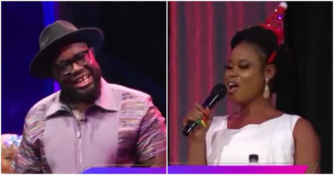 Photo of Giovanni and the Date Rush lady who broke up with her boyfriend over a meat fight Photo of Giovanni and the Date Rush lady who broke up with her boyfriend over a meat fight