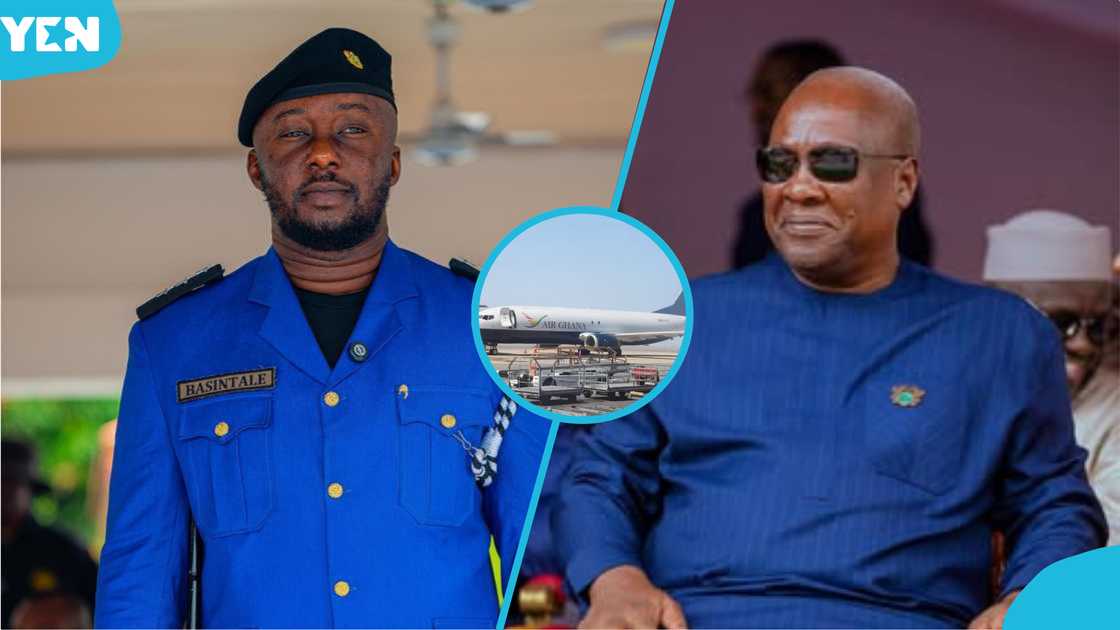 Malik Basintale, John Mahama, Air Ghana, Boeing 737-400, Cargo Plane, Accra International Airport, NDC, Ghana Aviation