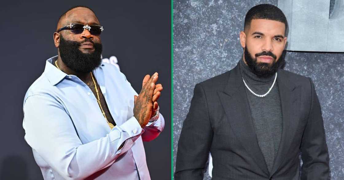Drake beefing with Rick Ross Drake beefing with Rick Ross