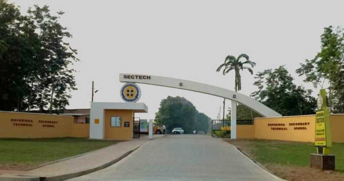 Triumphant entry: ManSyte, Aquinas, 8 other senior high schools in Ghana with the most beautiful entrances Triumphant entry: ManSyte, Aquinas, 8 other senior high schools in Ghana with the most beautiful entrances