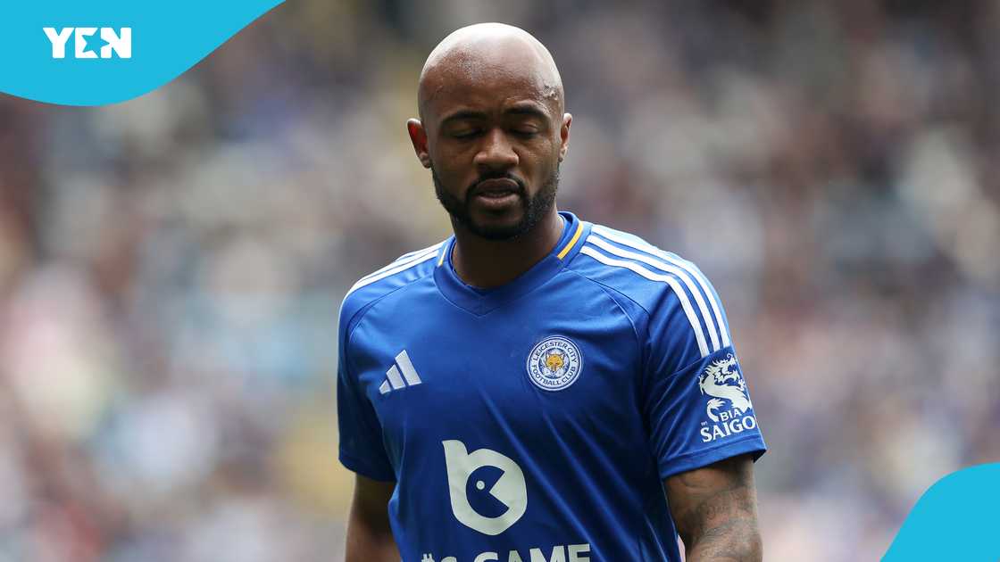 Jordan Ayew, Leicester City, Ghana, Black Stars. Jordan Ayew, Leicester City, Ghana, Black Stars.