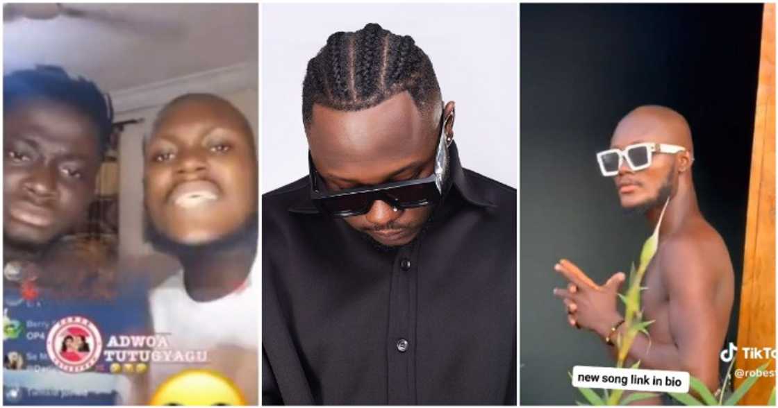 King Promise and Kuami Eugene lookalikes King Promise and Kuami Eugene lookalikes