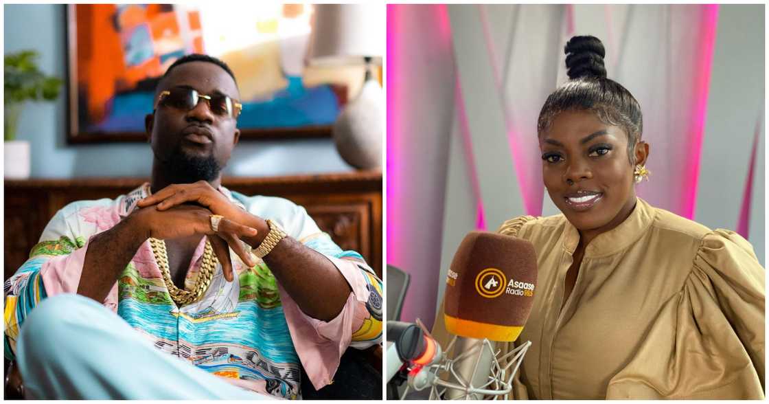 Nana Aba Anamoah eulogises Sarkodie, Says he's her Jay Z