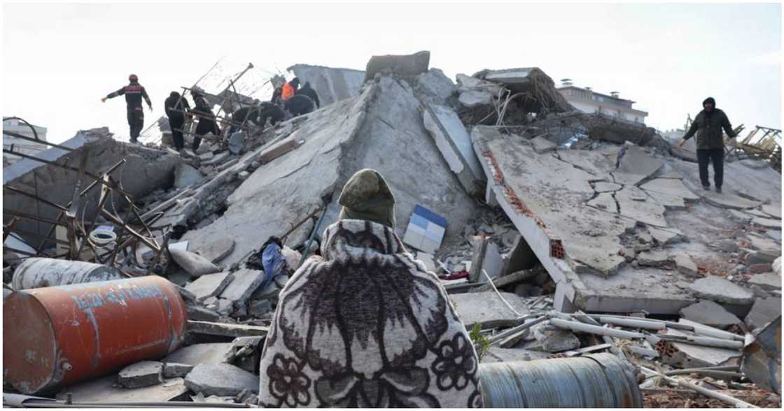 Sad photo from Turkey earthquake Sad photo from Turkey earthquake