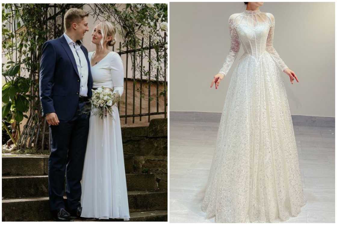 Civil wedding dress Civil wedding dress