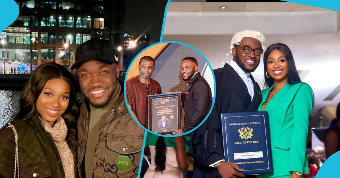 Kennedy Osei and his wife Tracy Kennedy Osei and his wife Tracy