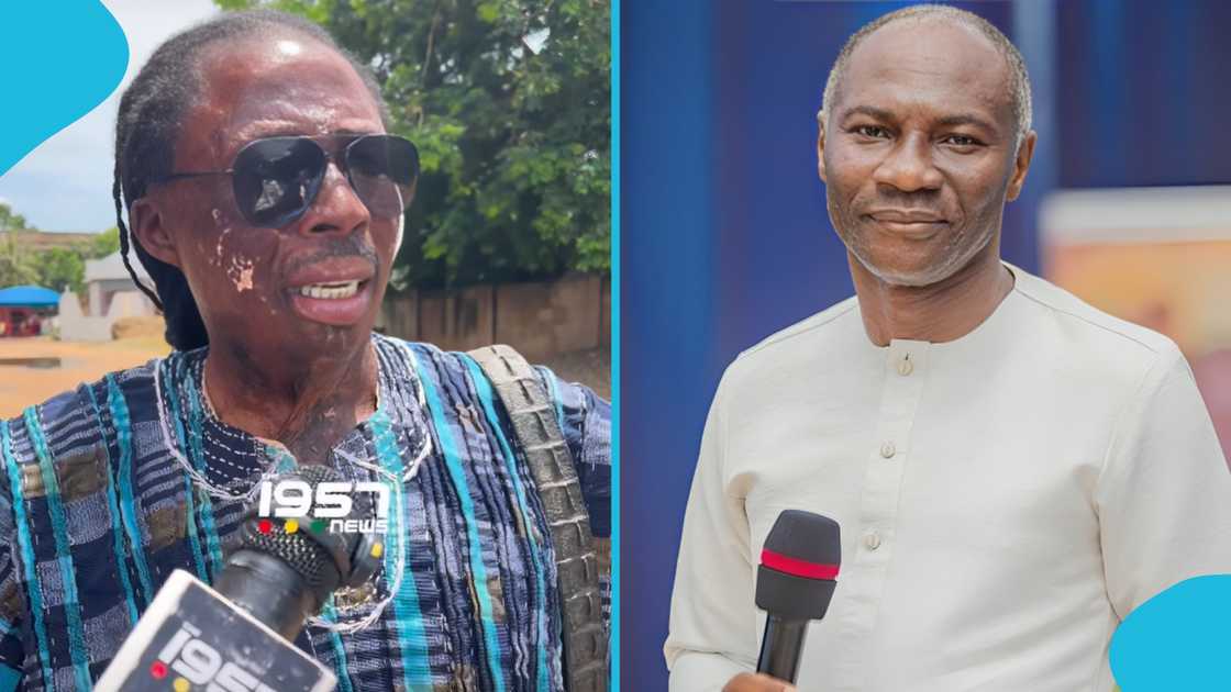 Kweku Bonsam, Emmanuel Badu Kobi, Glorious Wave Church International, Ghana religion, Sakumono church, church sale, traditional shrine, Ghana news, viral video, social media reactions, Tema news, traditional priest, church property, Christian community