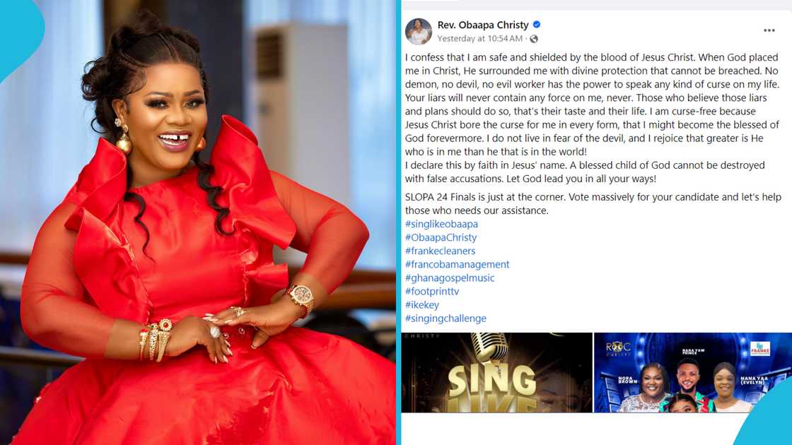 Obaapa Christy, Pastor Love, Obaapa Christy's songs, Ghanaian gospel musicians, ownership of Obaapa Christy's songs Obaapa Christy, Pastor Love, Obaapa Christy's songs, Ghanaian gospel musicians, ownership of Obaapa Christy's songs