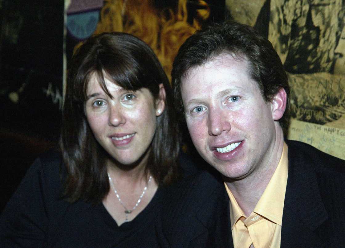 Owen Elliot-Kugell and Producer Eric Nederlander celebrate at the Opening Night Party for "Dream a Little Dream", The Mamas and the Papas Musical Owen Elliot-Kugell and Producer Eric Nederlander celebrate at the Opening Night Party for "Dream a Little Dream", The Mamas and the Papas Musical