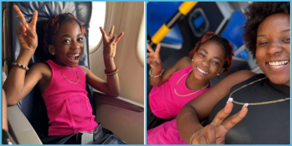 Talented Kidz Season 14 Winner Abigail Boards Flight For The First Time