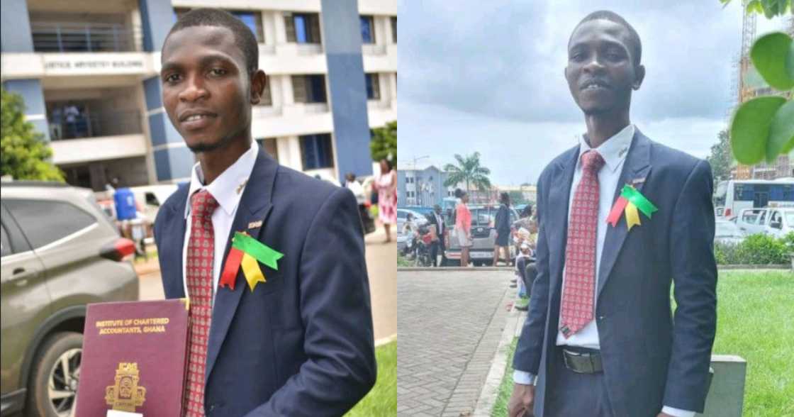 Ghanaian man becomes chartered accountant Ghanaian man becomes chartered accountant
