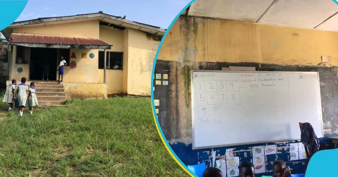 School, Tinkong, Basic Education, Classroom block, Akuapem North, Pupils, Student School, Tinkong, Basic Education, Classroom block, Akuapem North, Pupils, Student