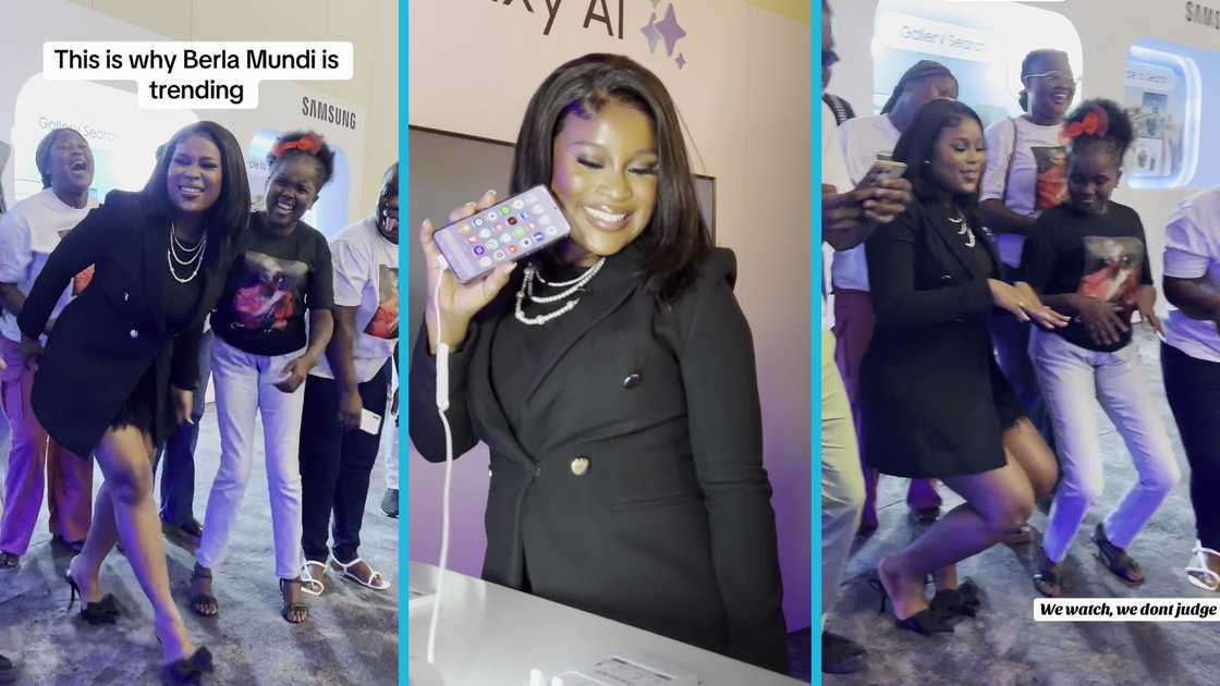 Berla Mundi, Baby bump, Heavily pregnant, Pregnancy outfits, Samsung, Samsung Unpacked 2025 event, Berla Mundi's husband Berla Mundi, Baby bump, Heavily pregnant, Pregnancy outfits, Samsung, Samsung Unpacked 2025 event, Berla Mundi's husband