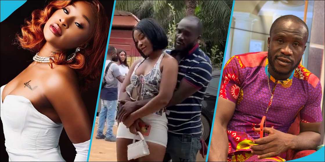 Efia Odo and Ras Nene flaunt amorous relationship Efia Odo and Ras Nene flaunt amorous relationship
