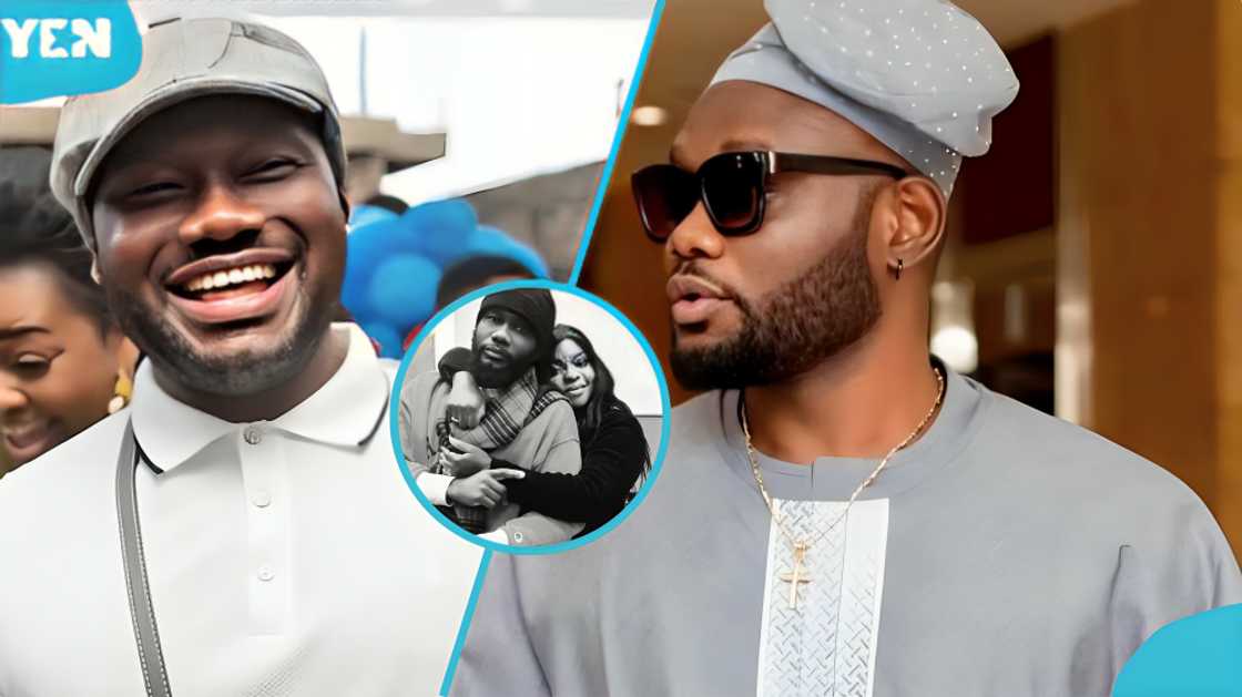 Prince David Osei, Prince David Osei's Wife, Louisa Nana Ama Asieduaa Korankye, Instagram Post, Ghanaian Actor, Celebrity Marriages