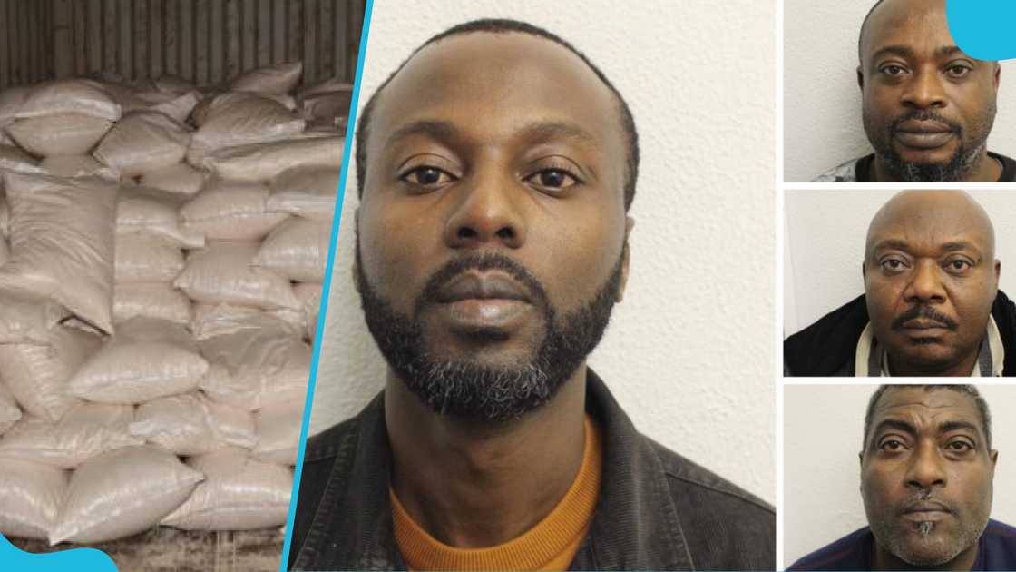 Four Ghanaians In UK Sentenced For Smuugling Narcotics Four Ghanaians In UK Sentenced For Smuugling Narcotics