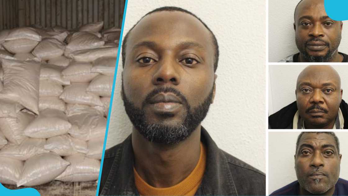 Four Ghanaians In UK Sentenced For Smuugling Narcotics