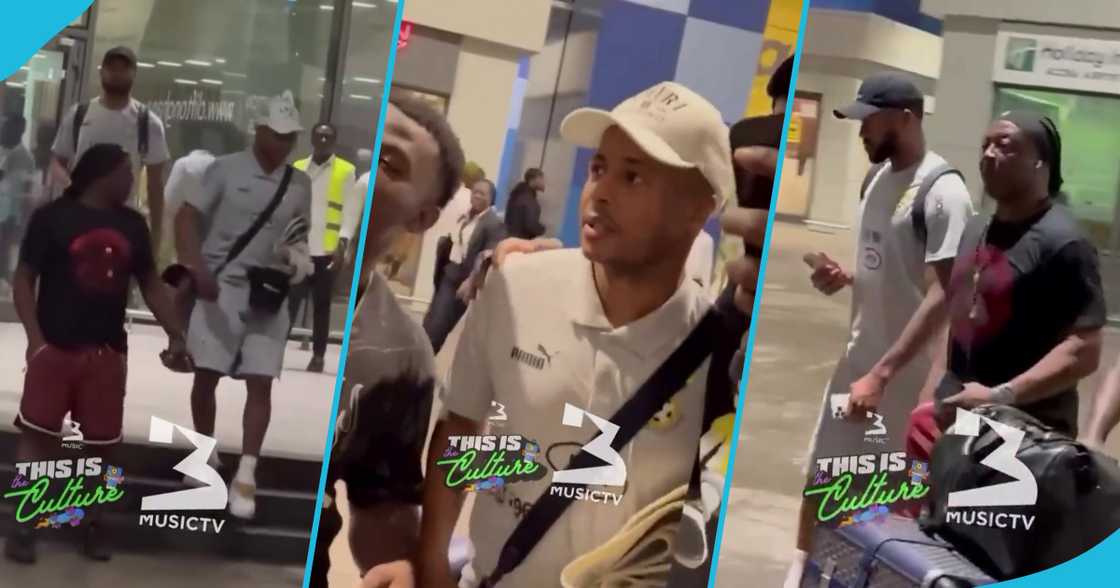 Dede Ayew and Jordan spotted with their dad Abedi Pele Dede Ayew and Jordan spotted with their dad Abedi Pele