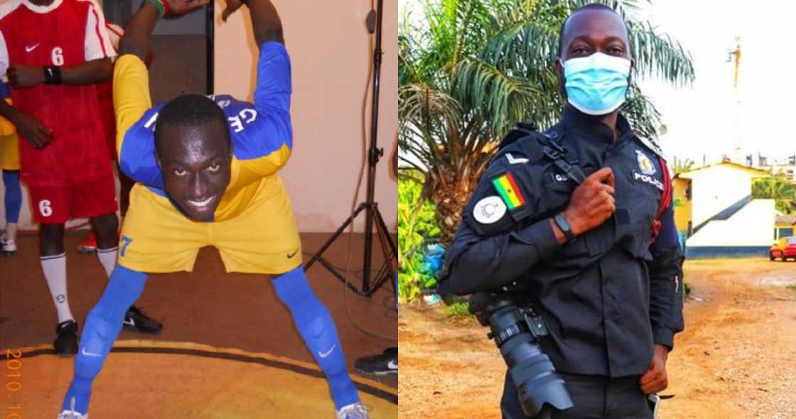 Gershon K. Gbeve: Ghanaian Footballer Turns Detective; Appointed as IGP's Photographer Gershon K. Gbeve: Ghanaian Footballer Turns Detective; Appointed as IGP's Photographer