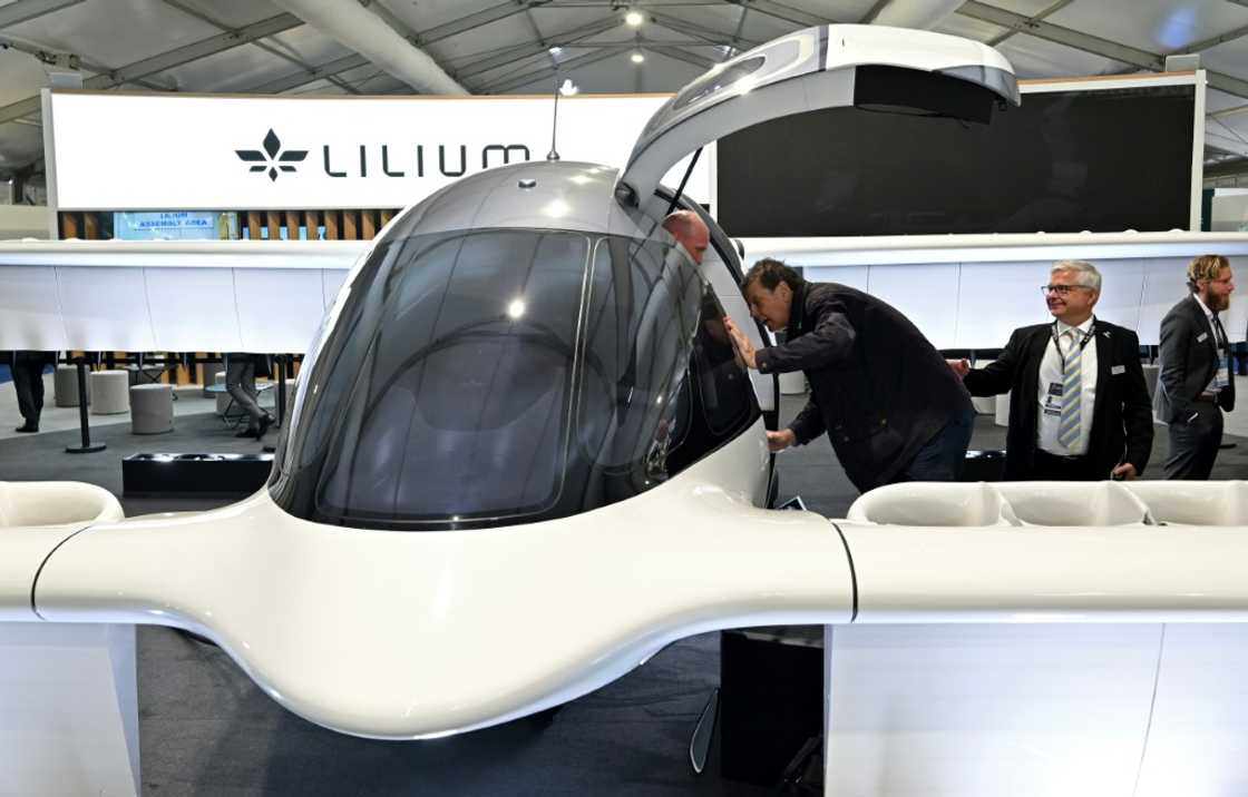 The Lilium Jet has yet to make a manned test flight The Lilium Jet has yet to make a manned test flight