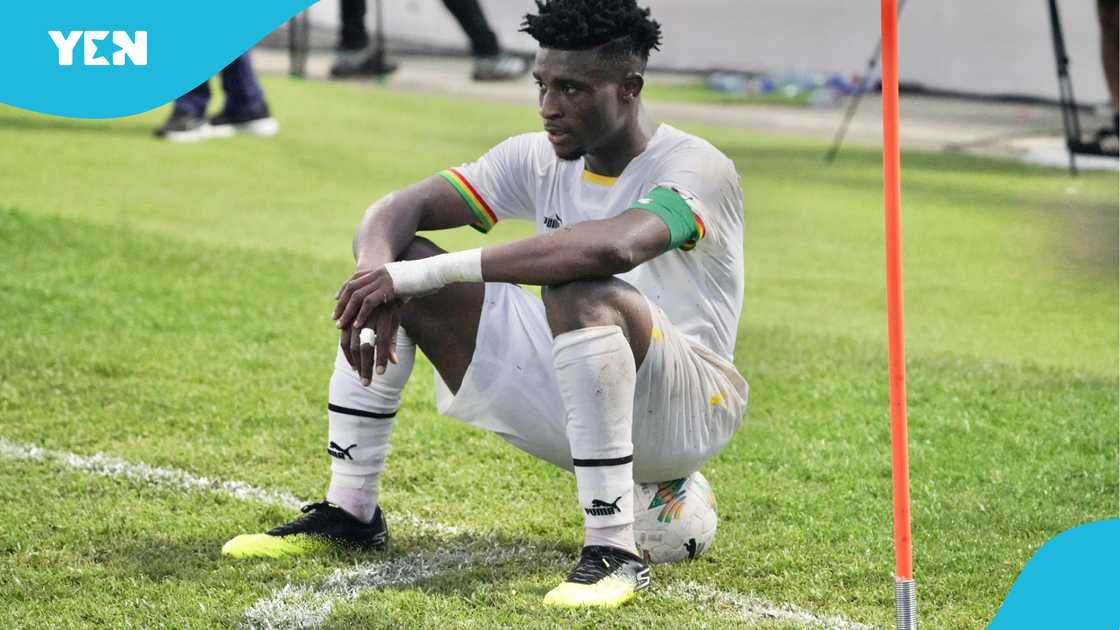 Mohammed Kudus wears the number 10 jersey against Sudan. Mohammed Kudus wears the number 10 jersey against Sudan.