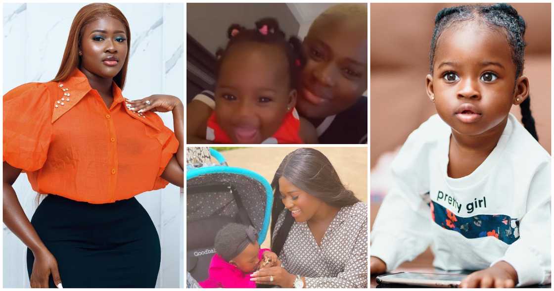 Fella Makafui Shares Video of Island Frimpong Ahead of Daughter's Birthday Fella Makafui Shares Video of Island Frimpong Ahead of Daughter's Birthday