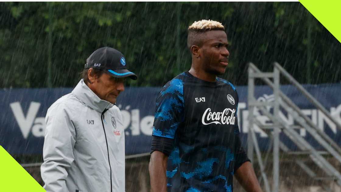 Antonio Conte apologises to Victor Osimhen Antonio Conte apologises to Victor Osimhen