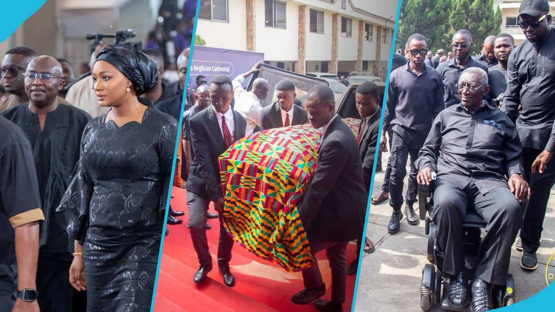 Addo-Kufuor Jr Funeral, Kwame Addo-Kufuor Jr, John Kufuor, NPP, Asantehene, Mahamudu Bawumia Addo-Kufuor Jr Funeral, Kwame Addo-Kufuor Jr, John Kufuor, NPP, Asantehene, Mahamudu Bawumia